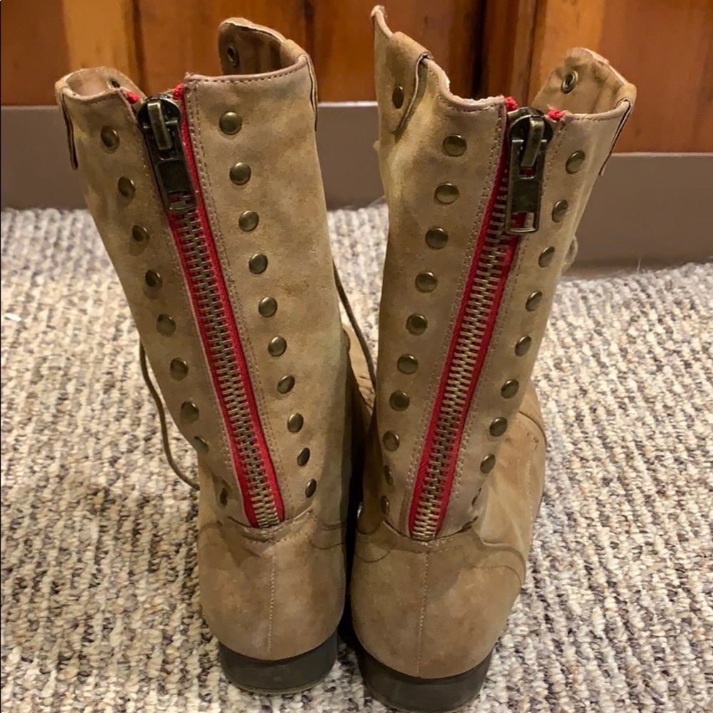 Madden Girl Combat Boots